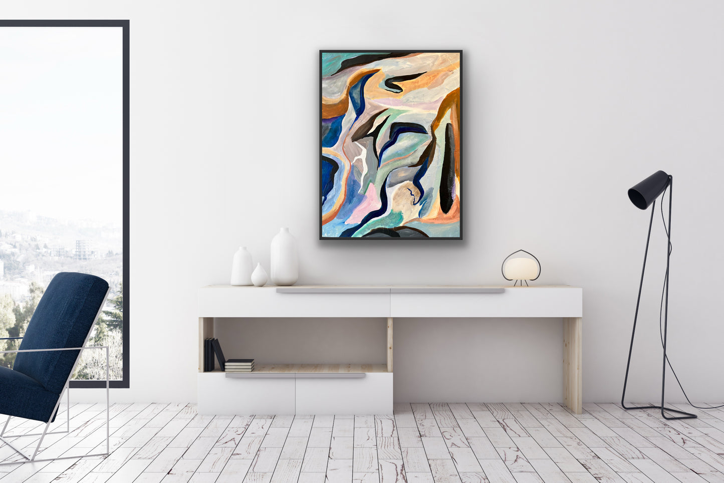 Shallow Waters, 40" x 30"