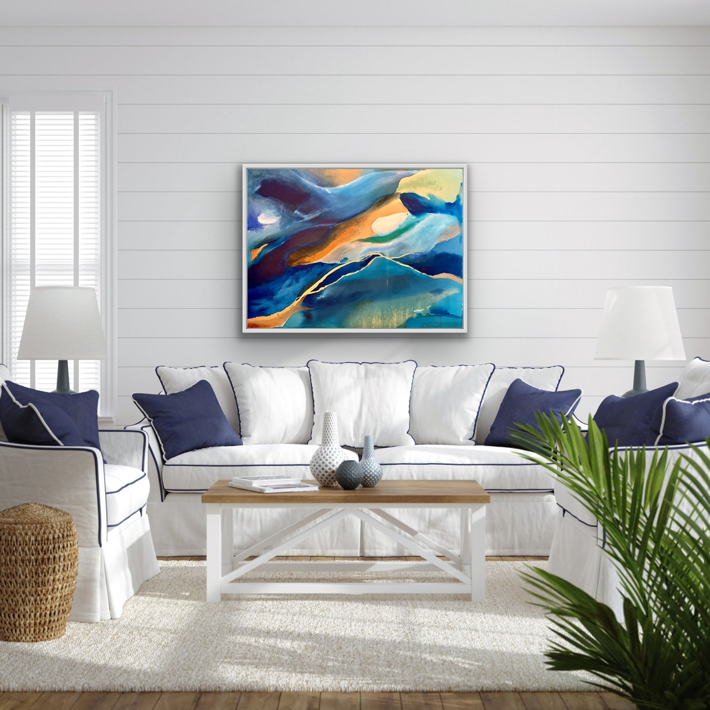 Ocean Currents 7, 30" x 40"