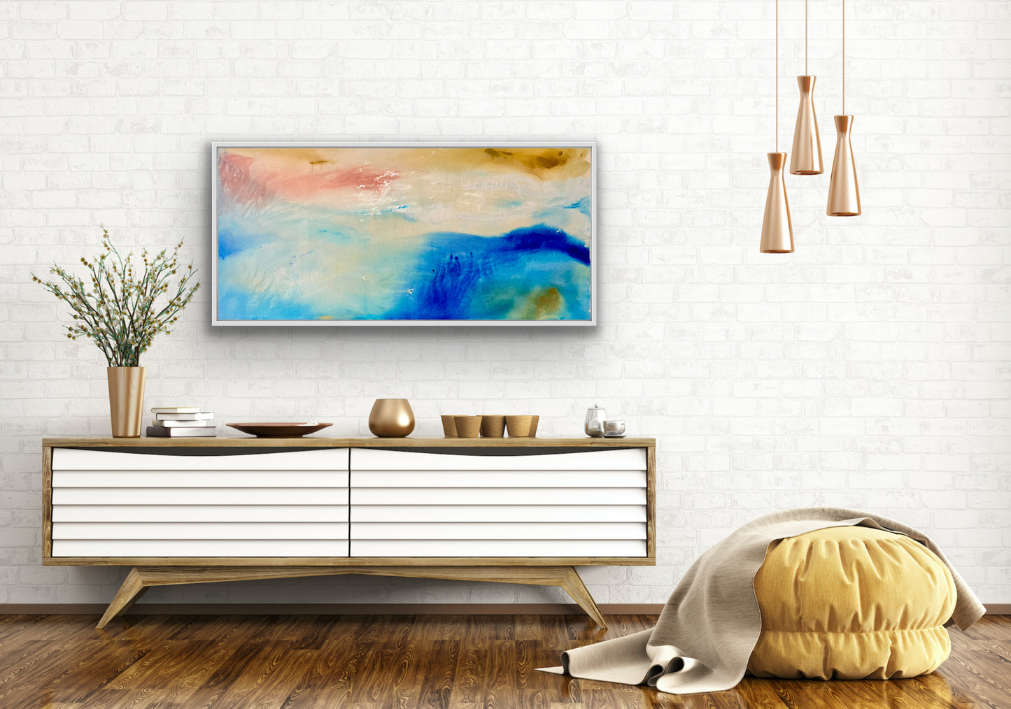 Ocean Currents 4, 26" x 53"