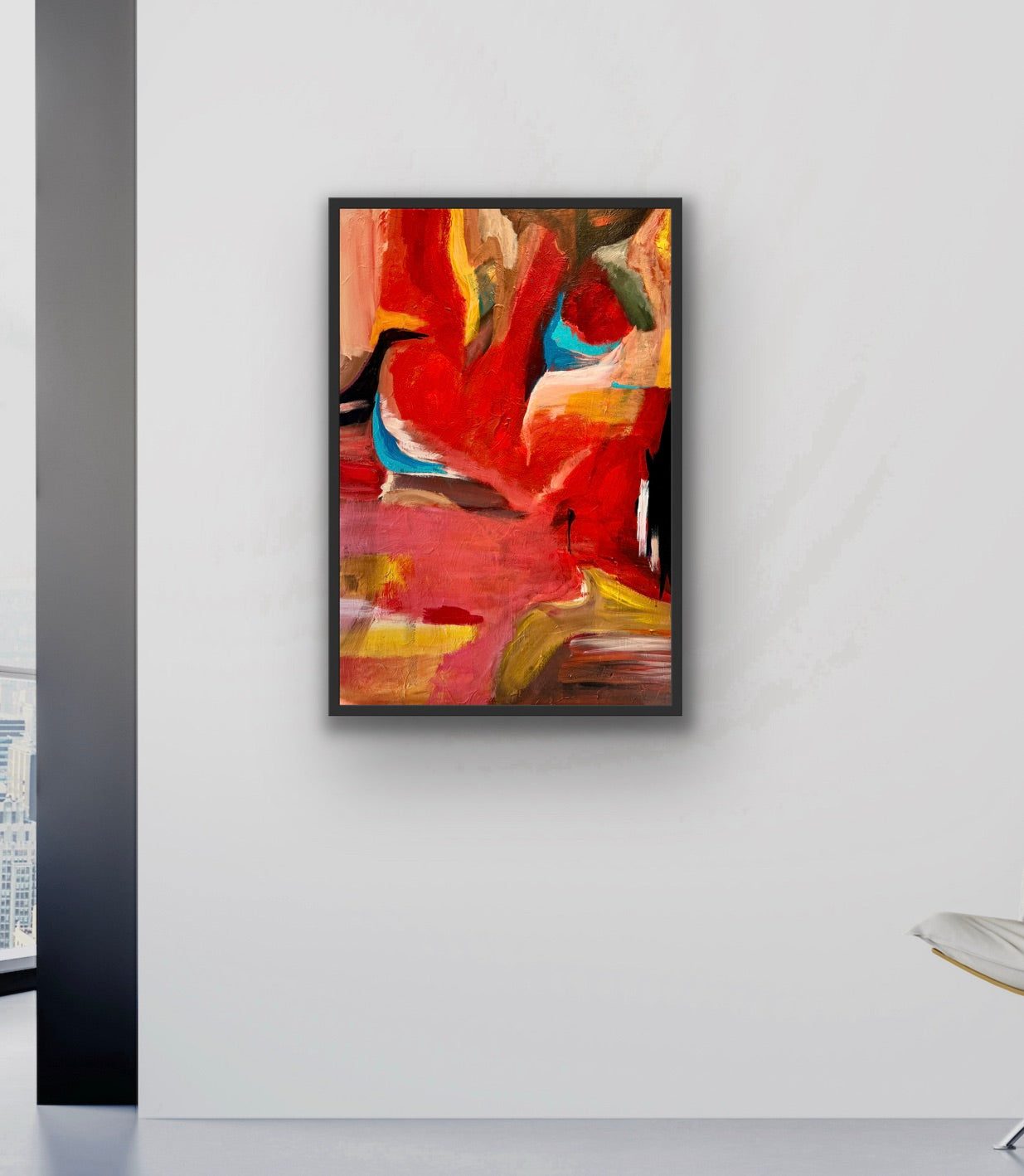 Desert Lake 3, 36" x 24"