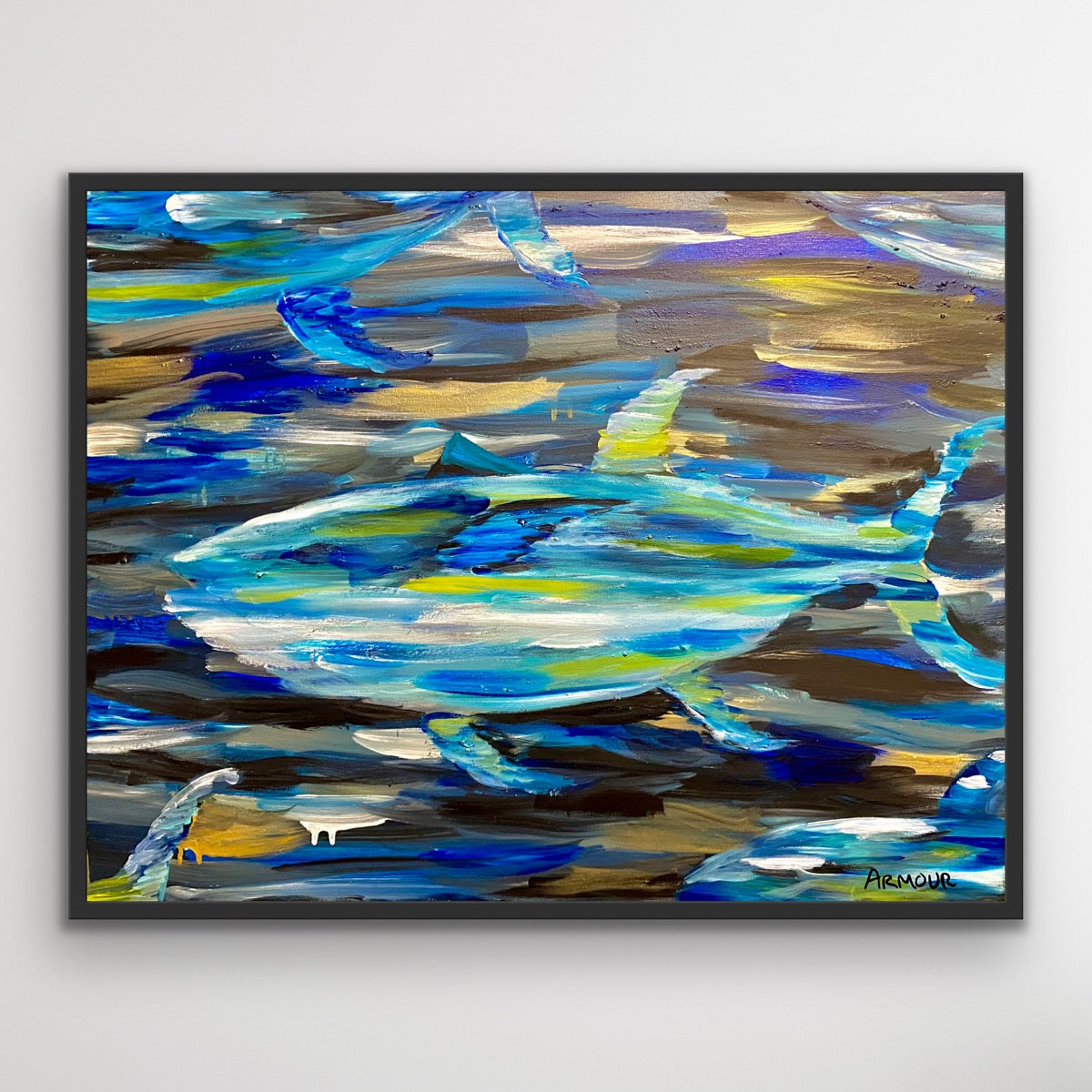 Ahi, 24" x 30"