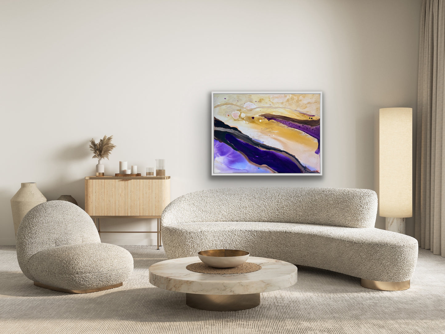 Amethyst Tide, 30" x 40"