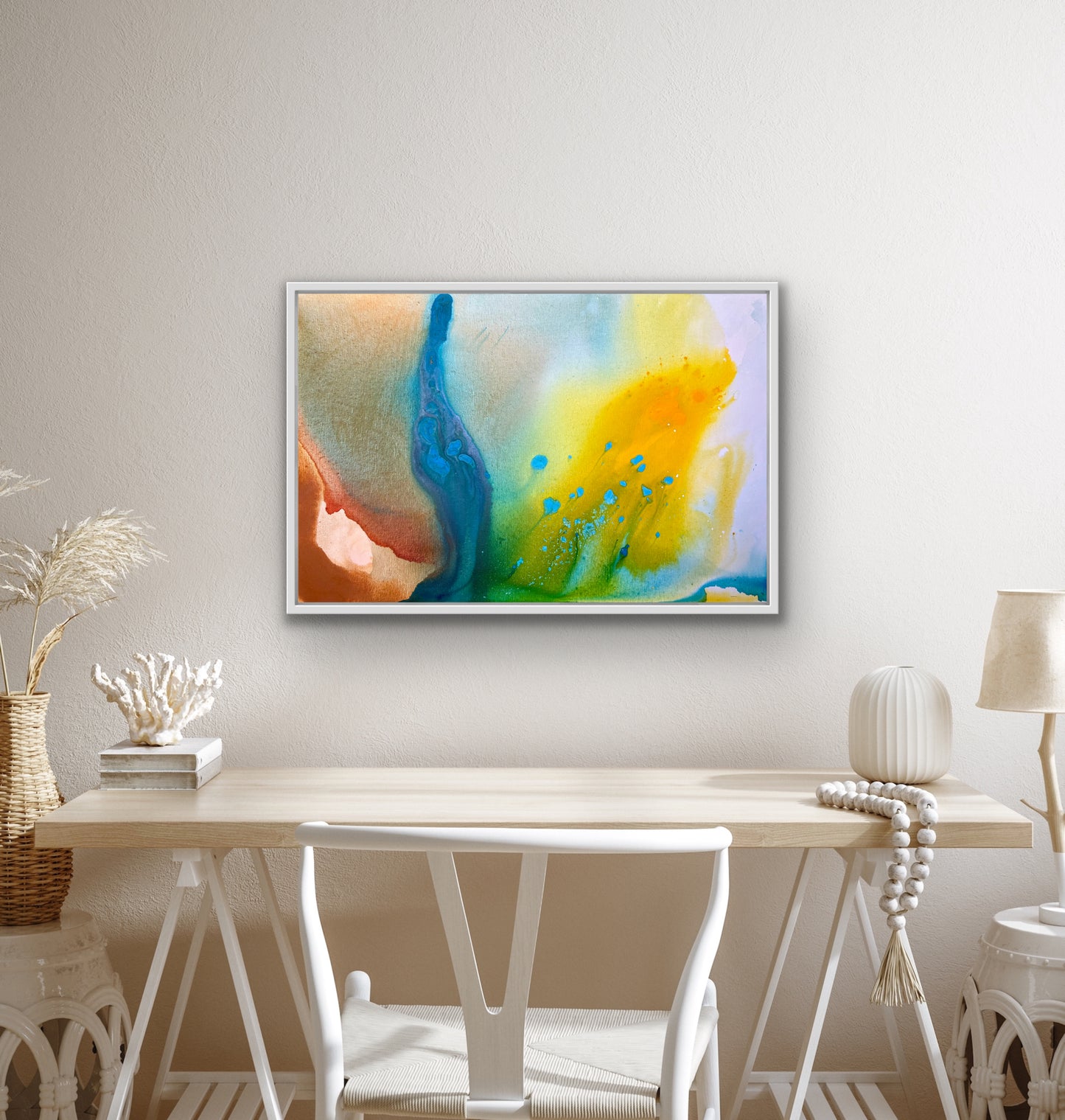 Sun on Water, 24" x 36"