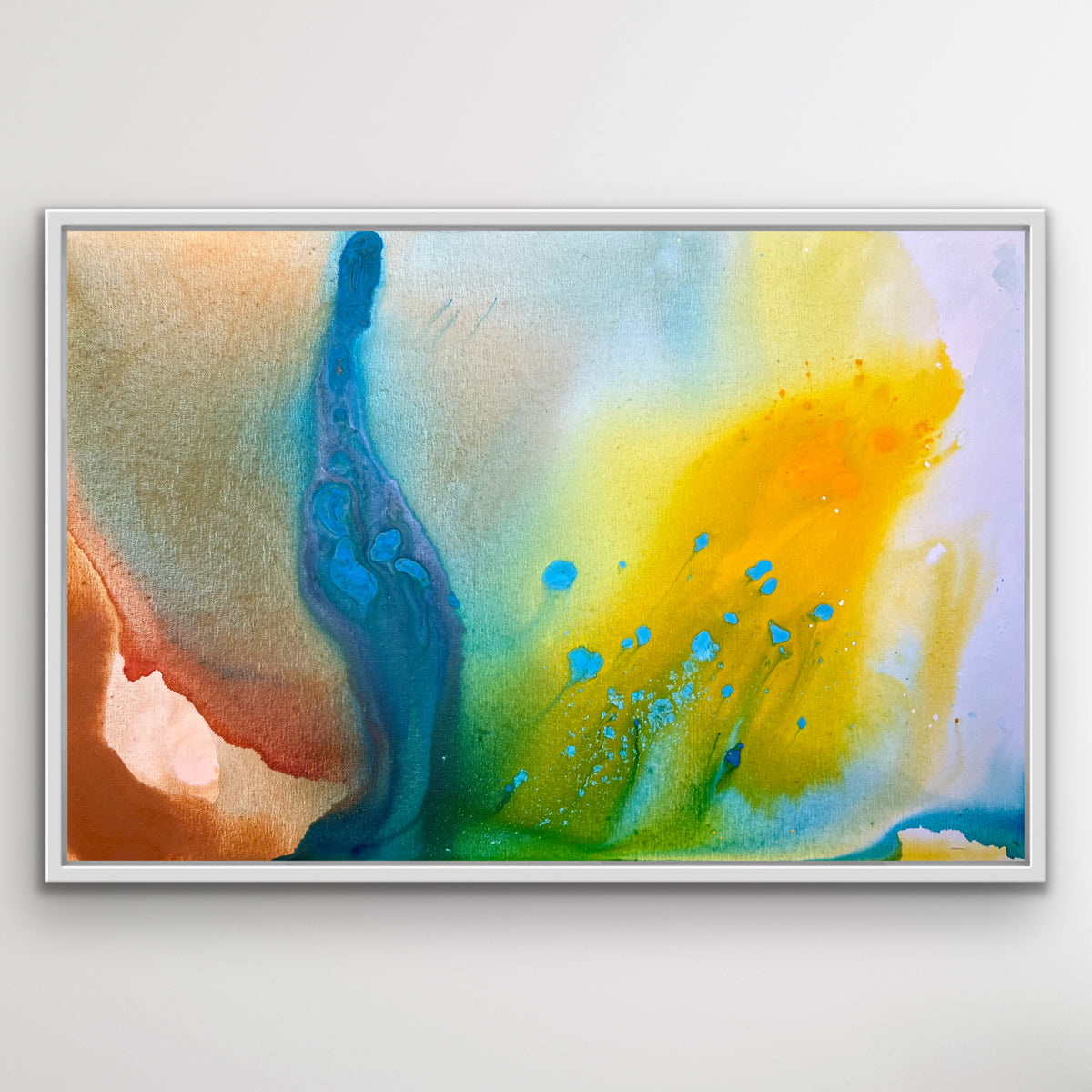 Sun on Water, 24" x 36"