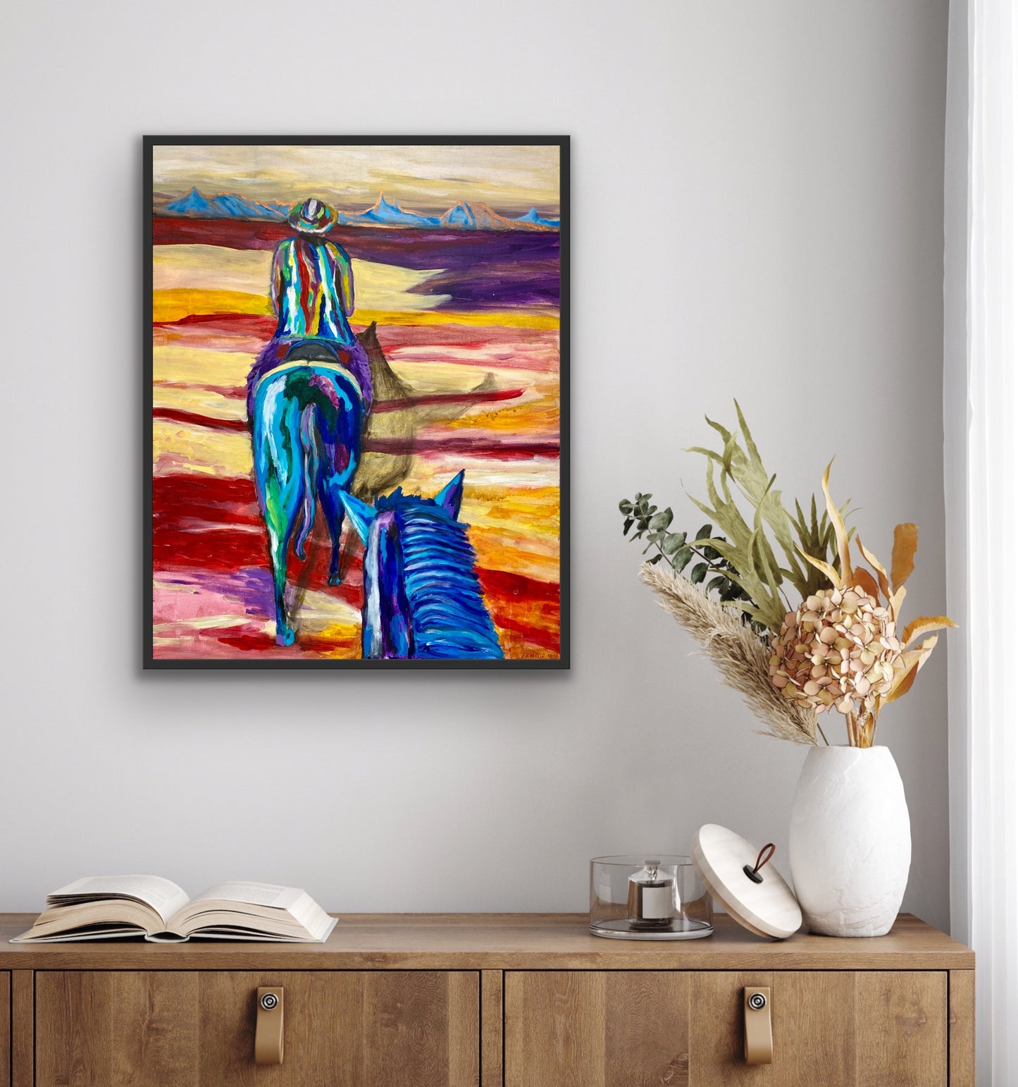 High Desert Rides, 30" x 24"