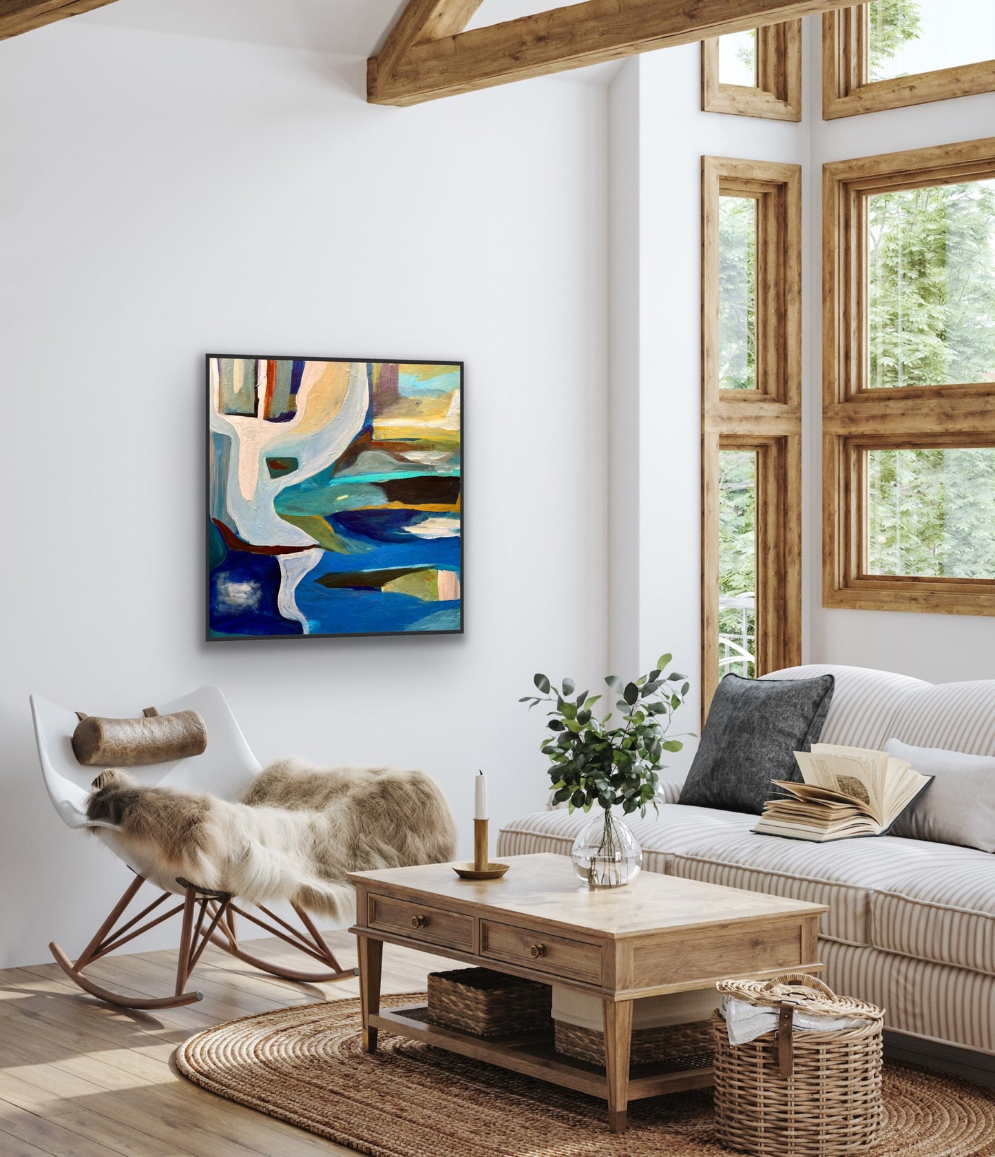 High Tide 1, 36" x 36"