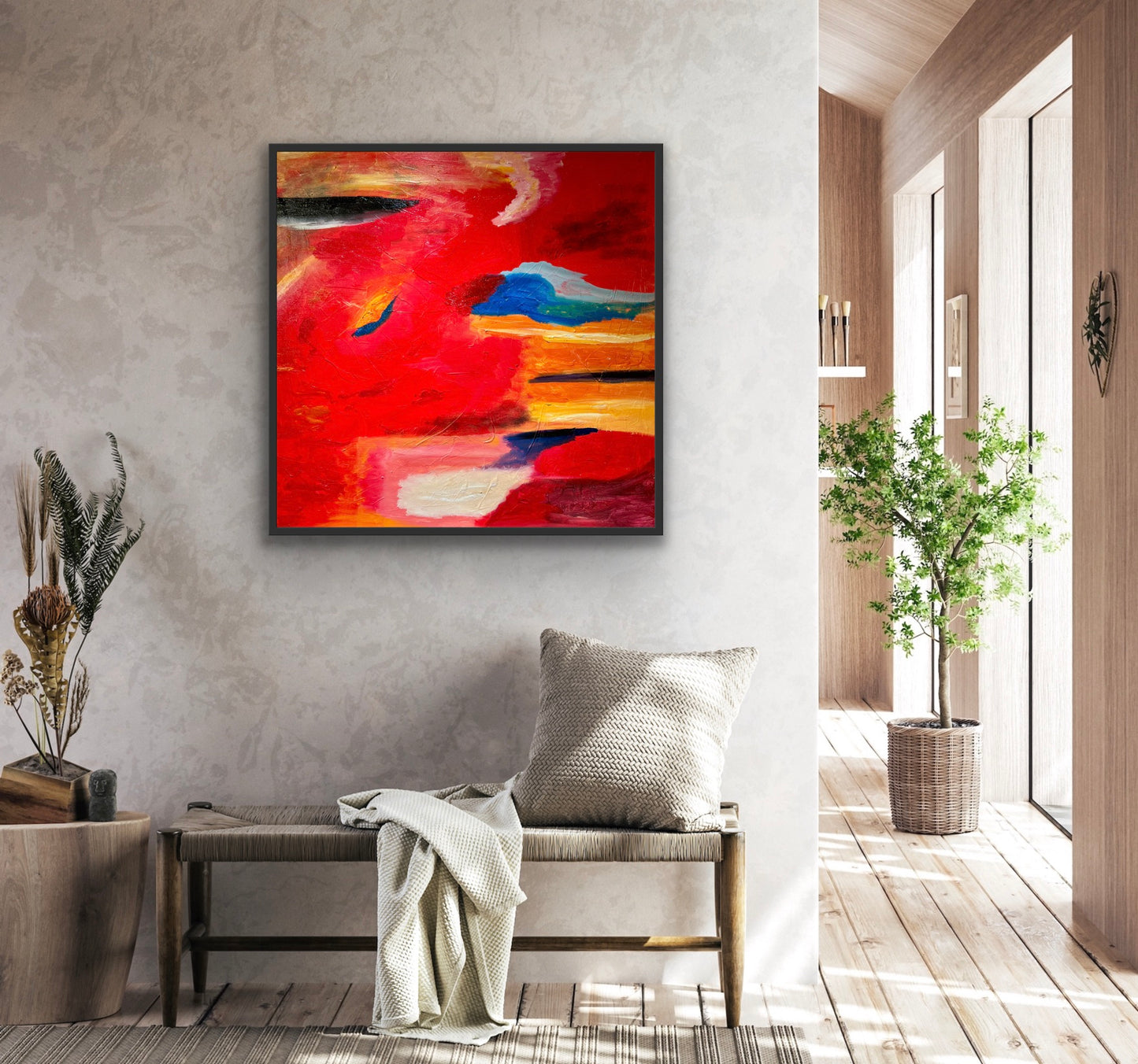 Desert Lake 1, 36" x 36"