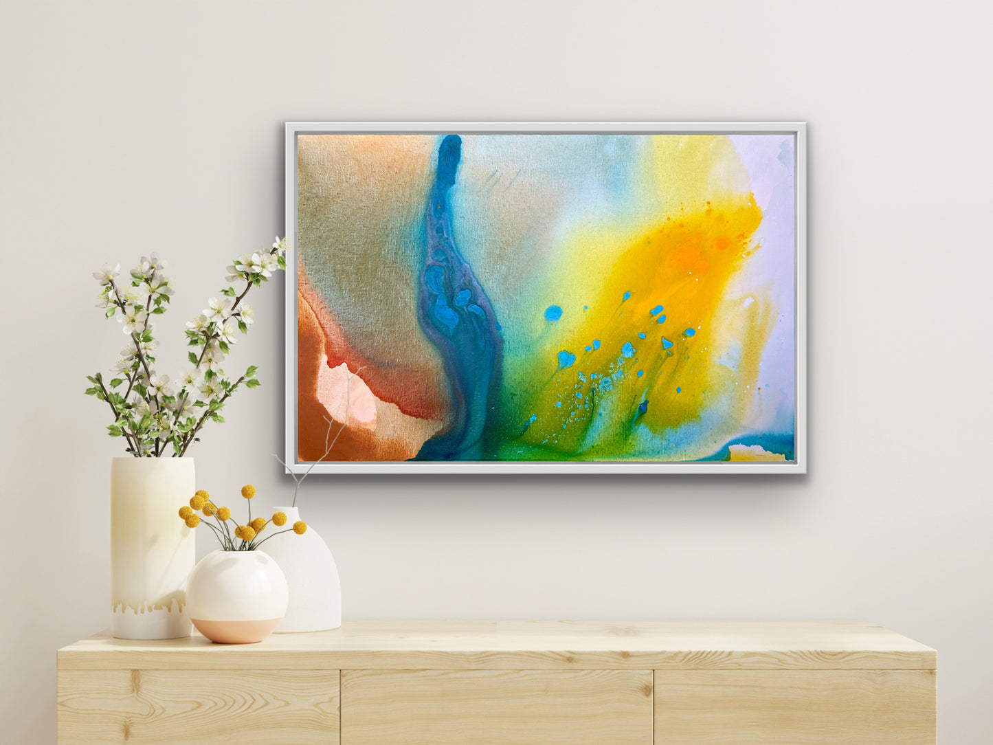 Sun on Water, 24" x 36"