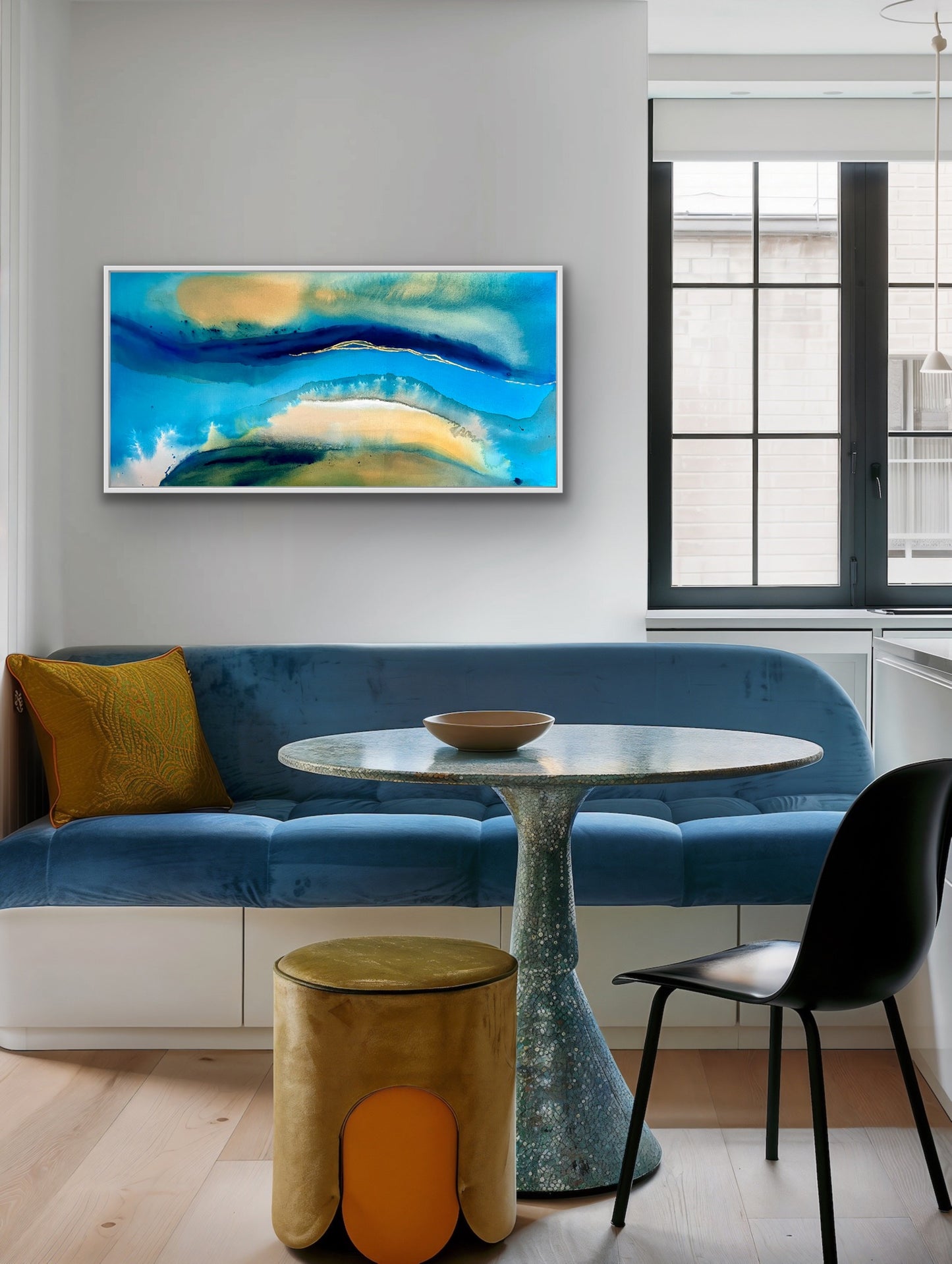 Ocean Currents 11, 30" x 60"