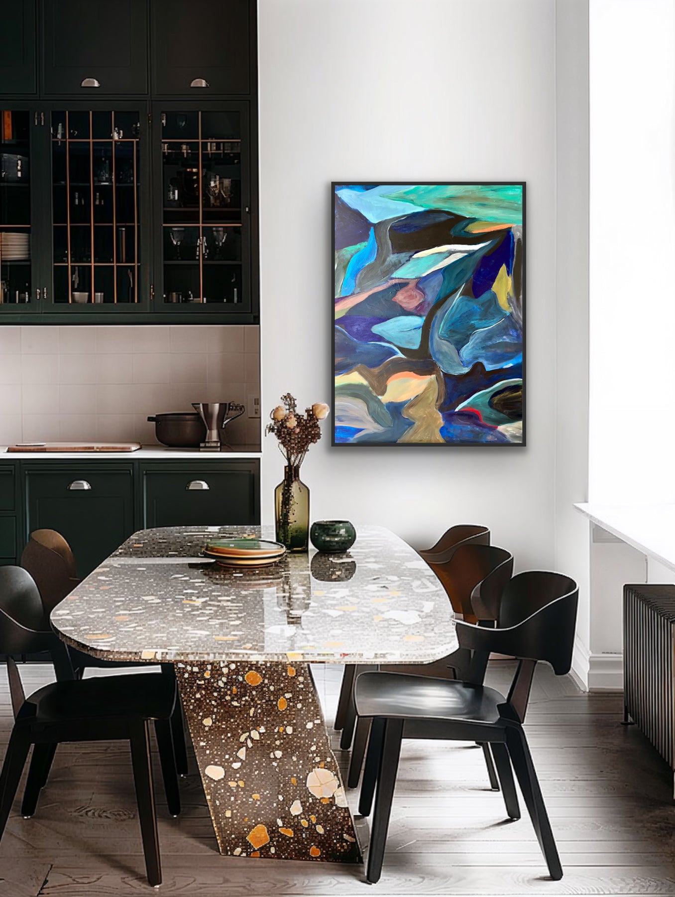 Deep Waters, 40" x 30"