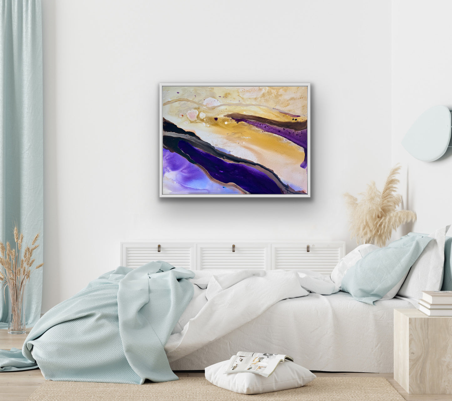 Amethyst Tide, 30" x 40"