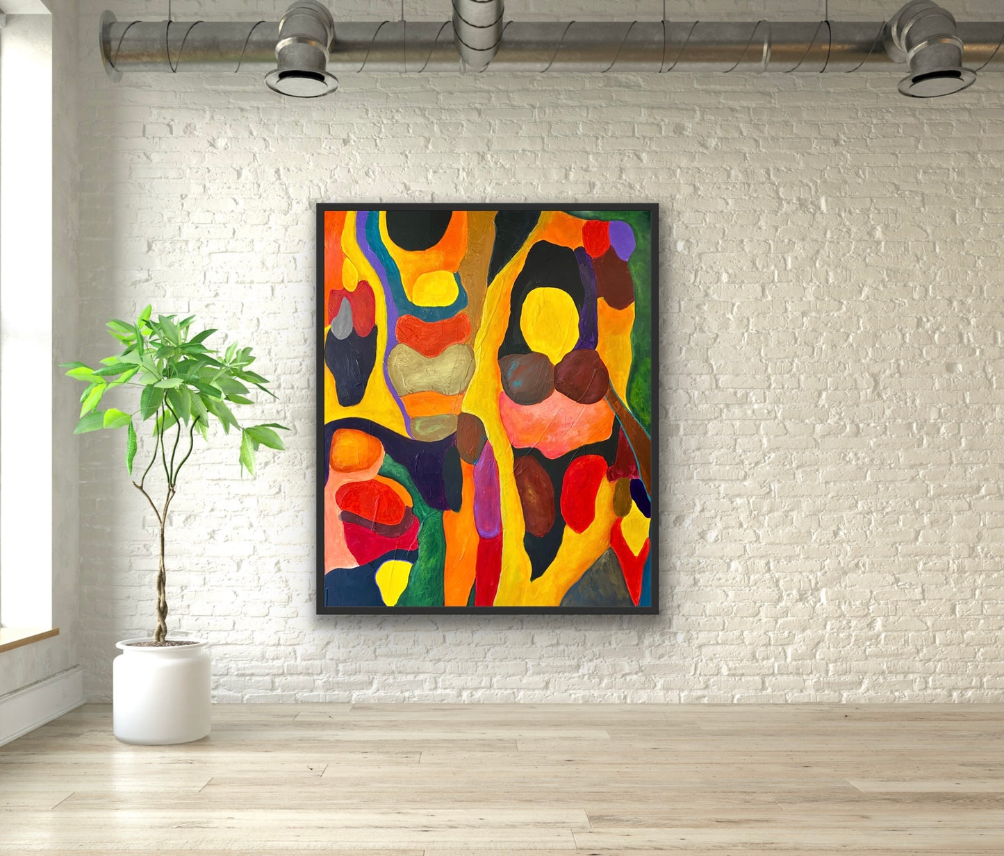 The Venuses, 60" x 48"