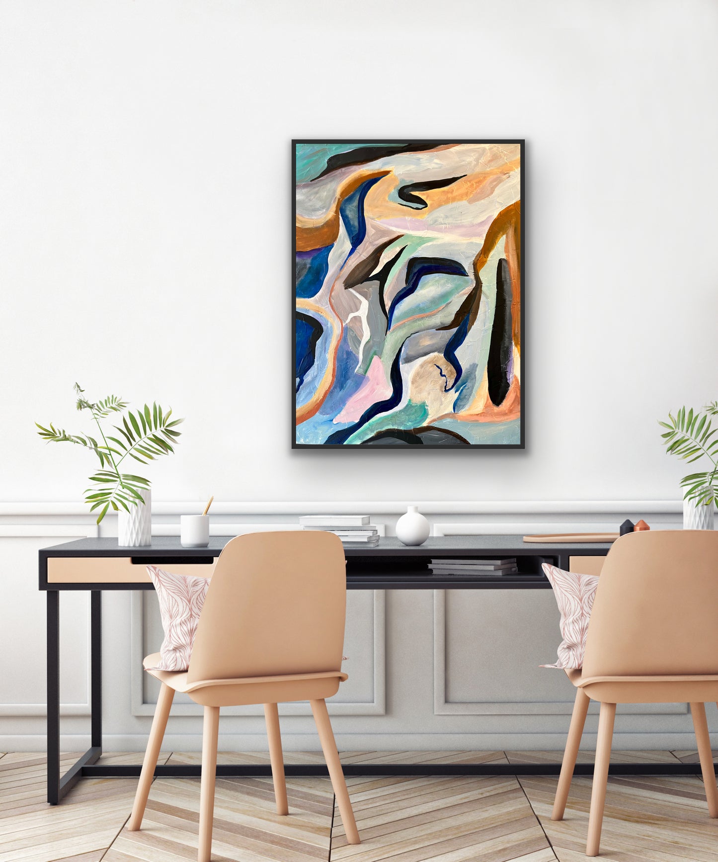 Shallow Waters, 40" x 30"