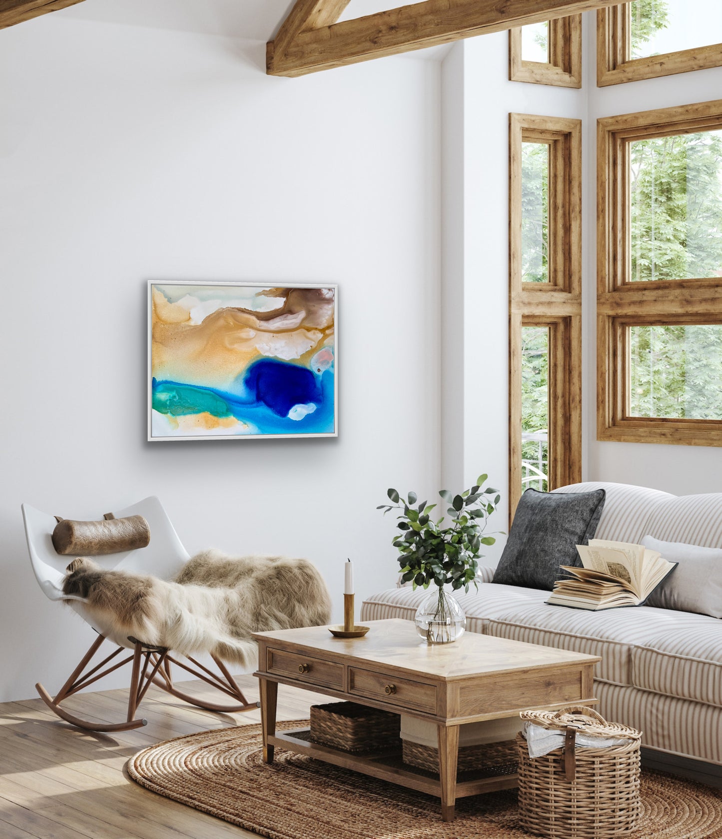 Ocean Currents 5, 30" x 40"