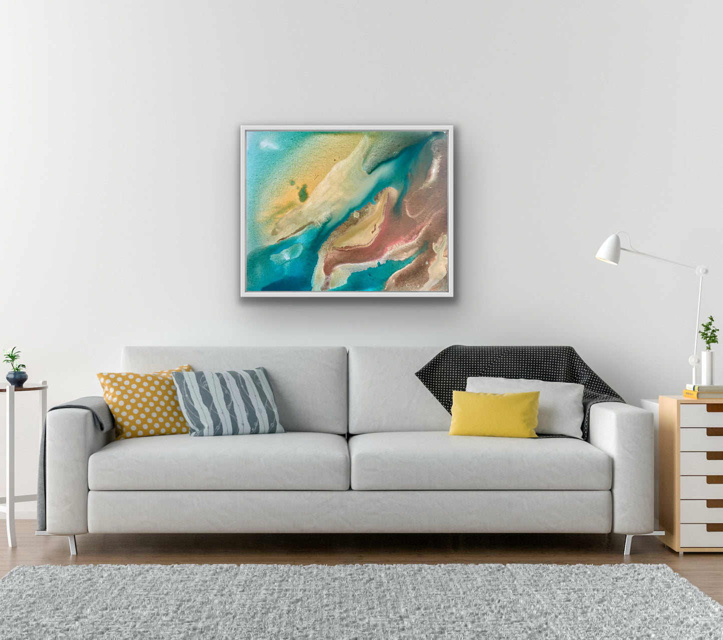 Ocean Currents 10, 24" x 30"