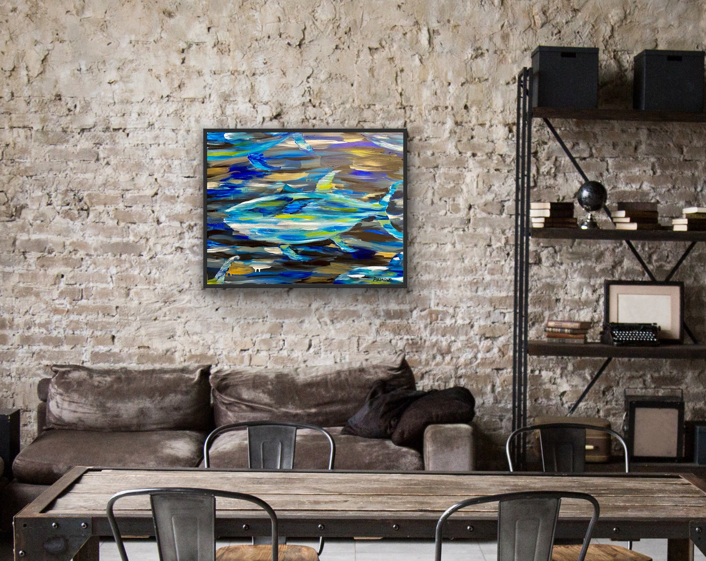 Ahi, 24" x 30"
