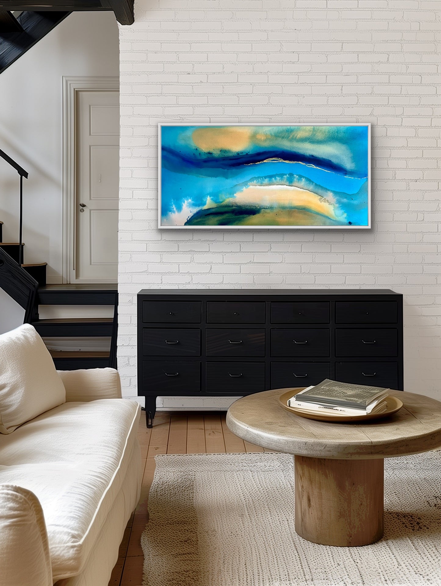 Ocean Currents 11, 30" x 60"
