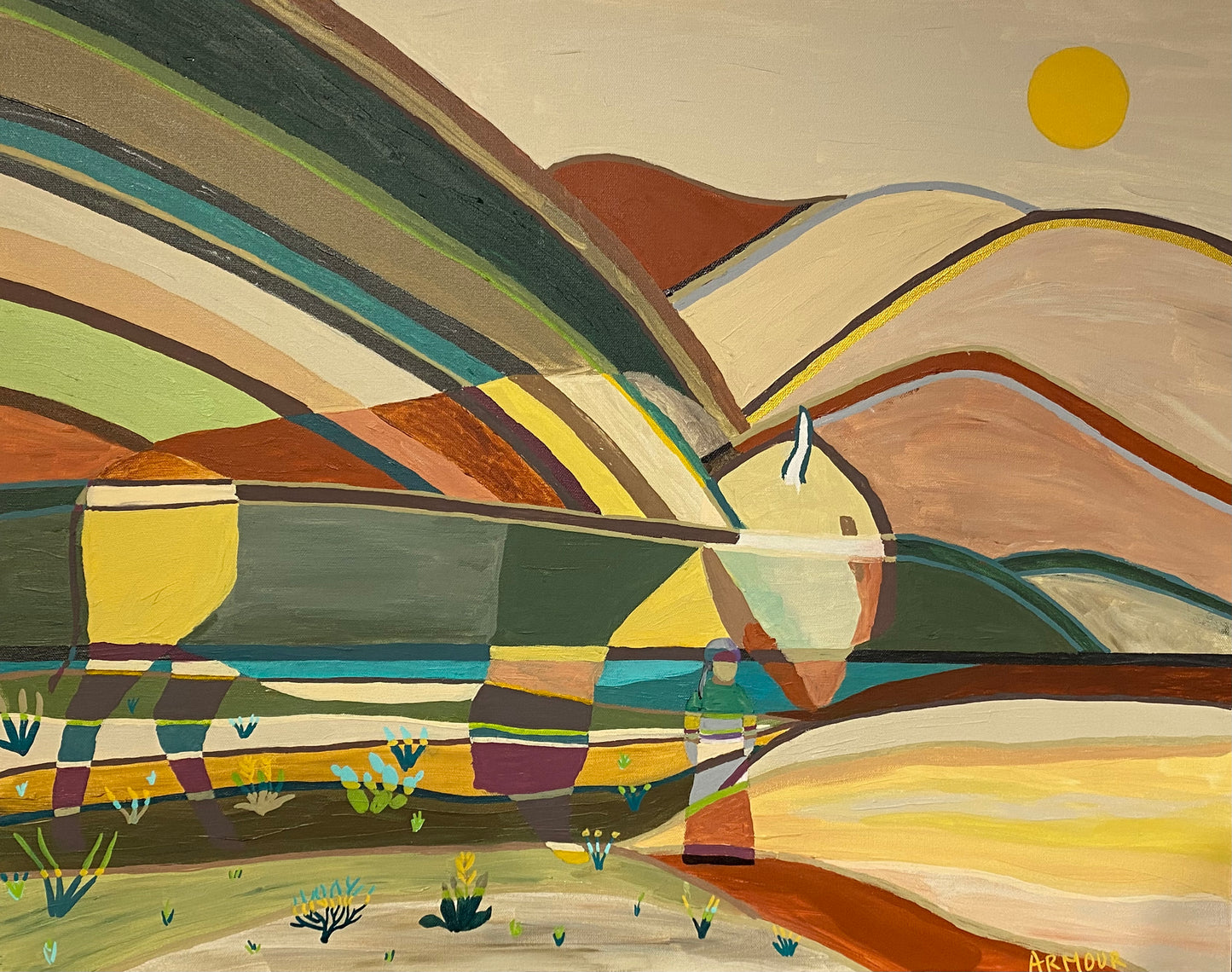 Growing Deserts, 24" x 30"