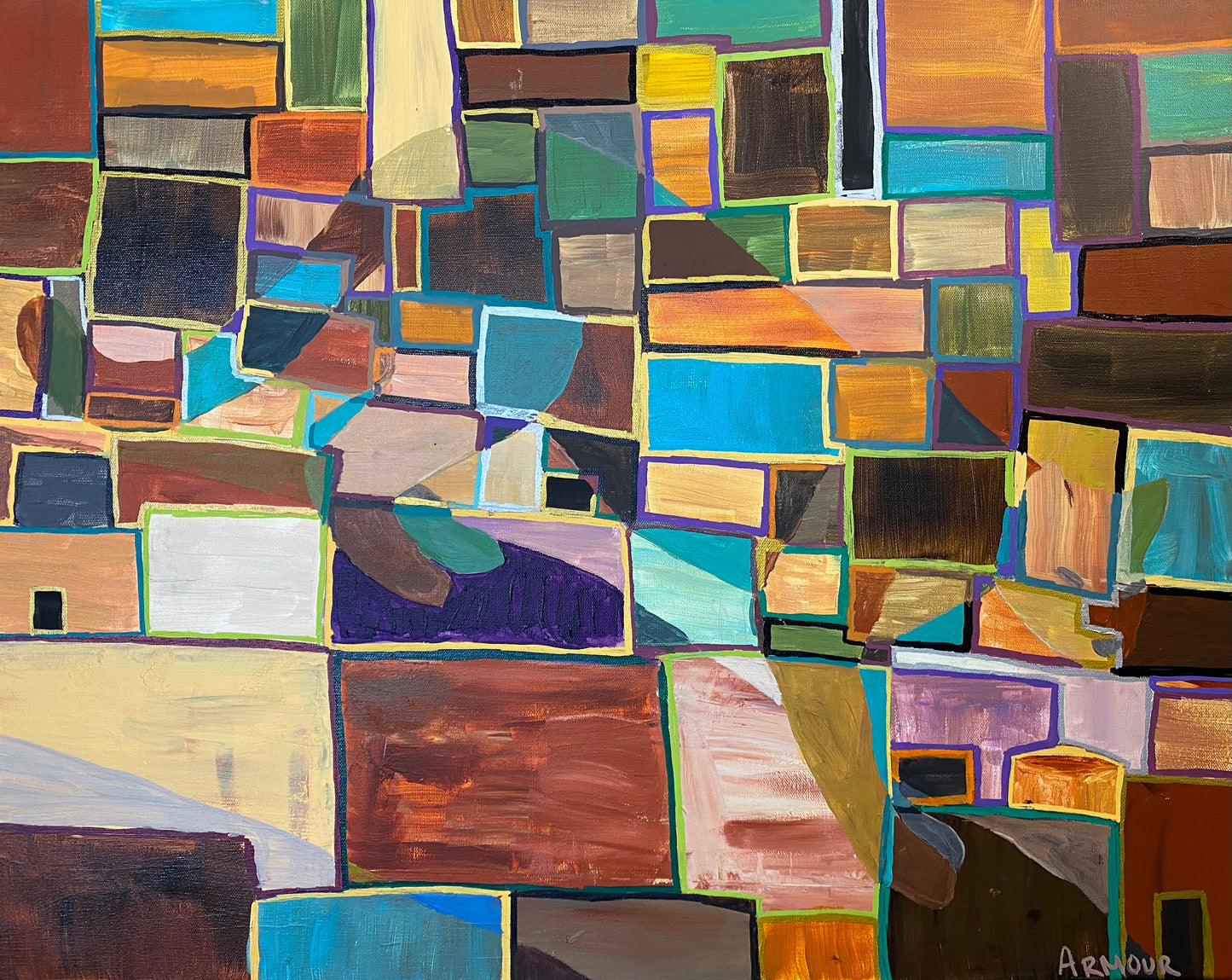 Puma In The City, 24" x 30"