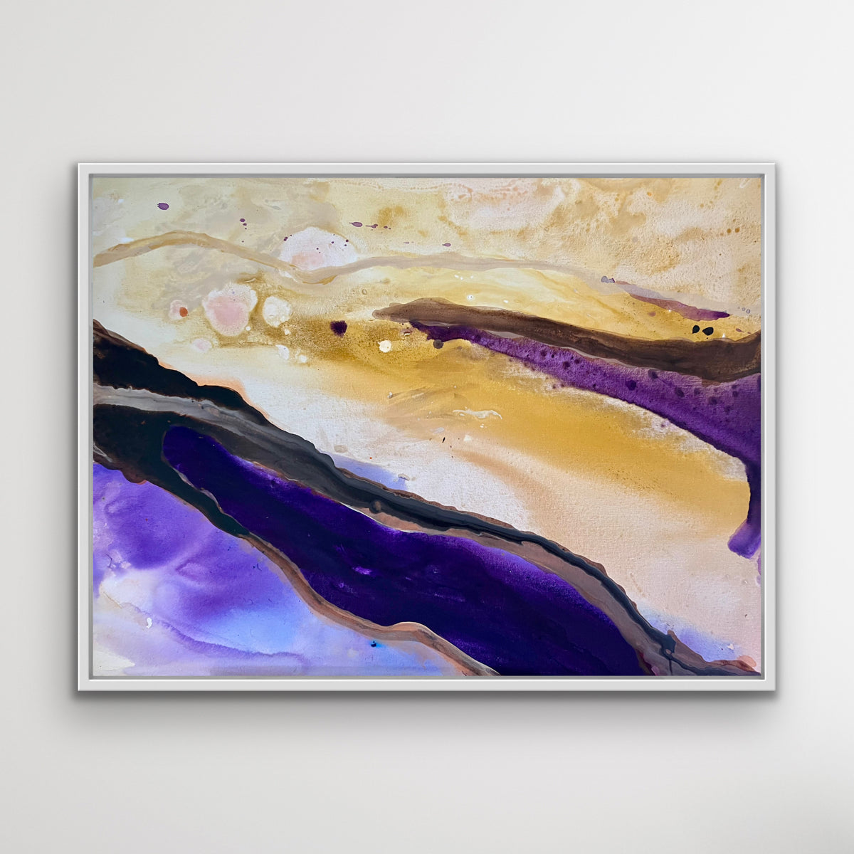 Amethyst Tide, 30" x 40"
