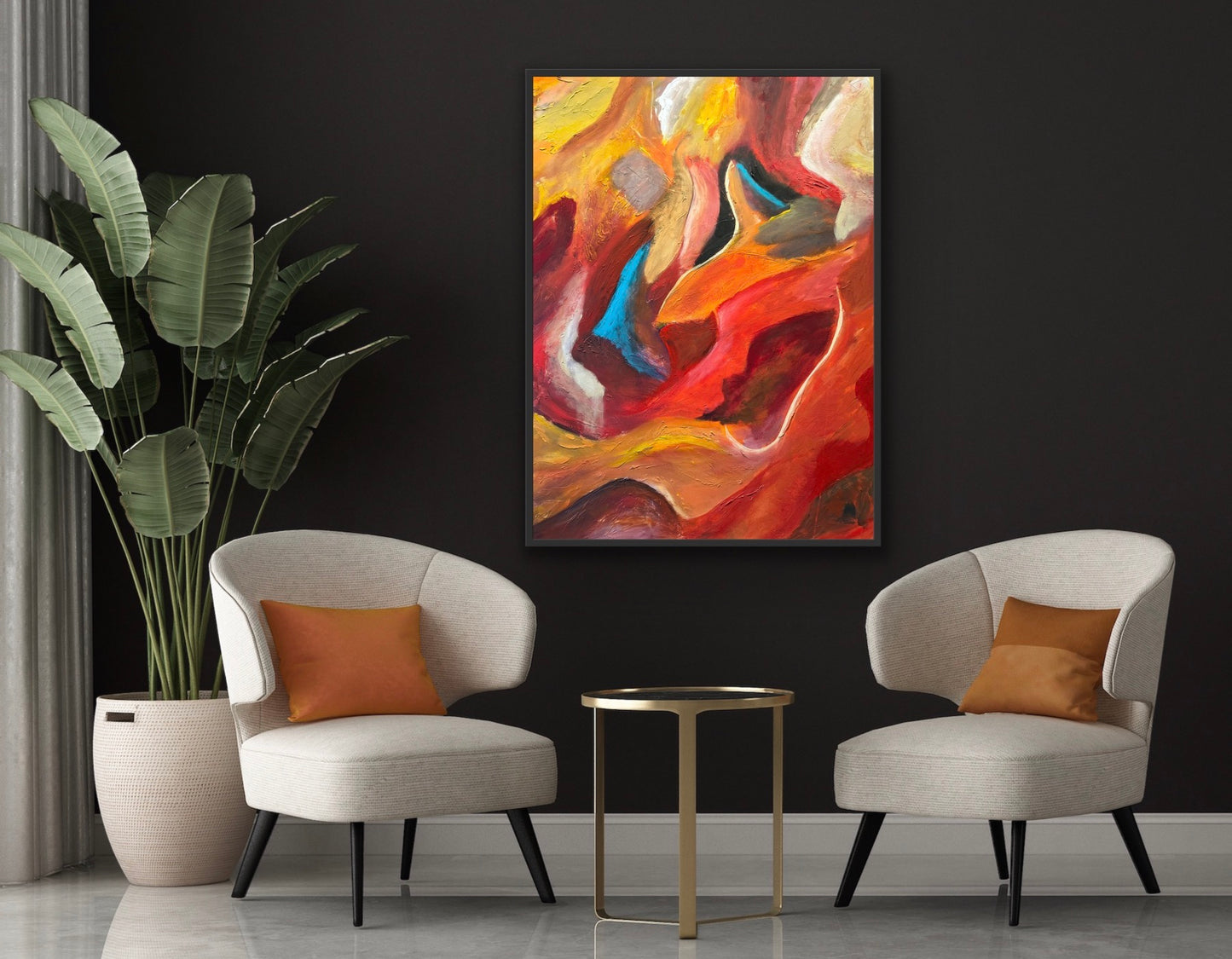 Desert Lake 2, 48" x 36"