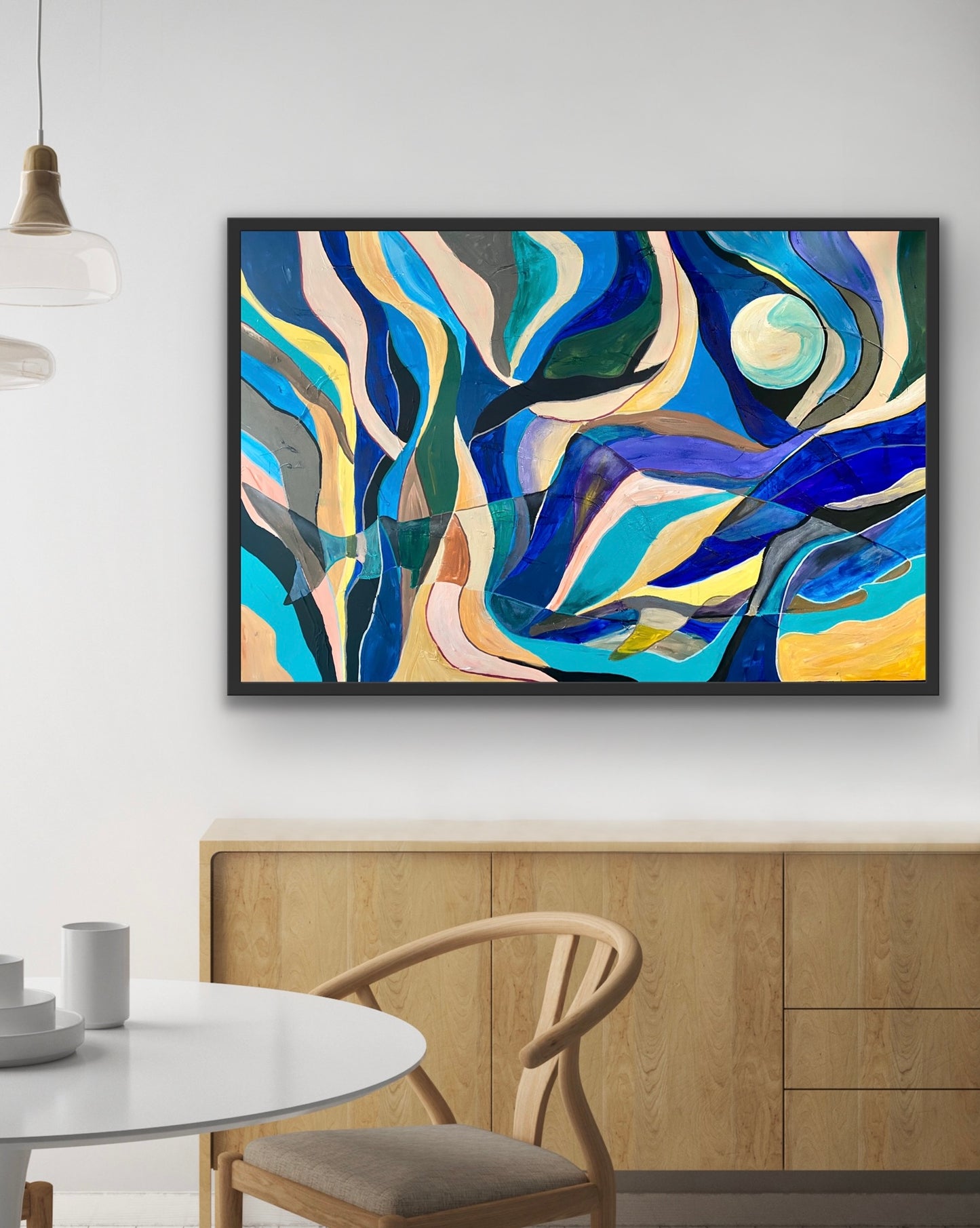 The Tiger Shark, 40" x 60"
