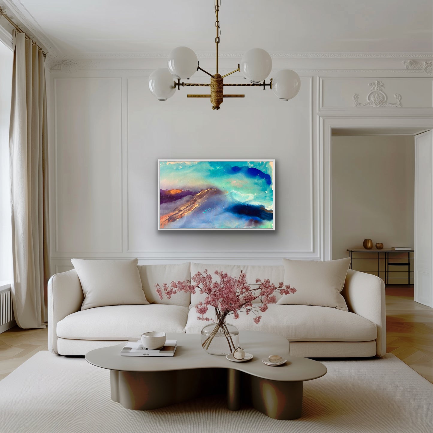Ocean Current 3, 30" x 50"