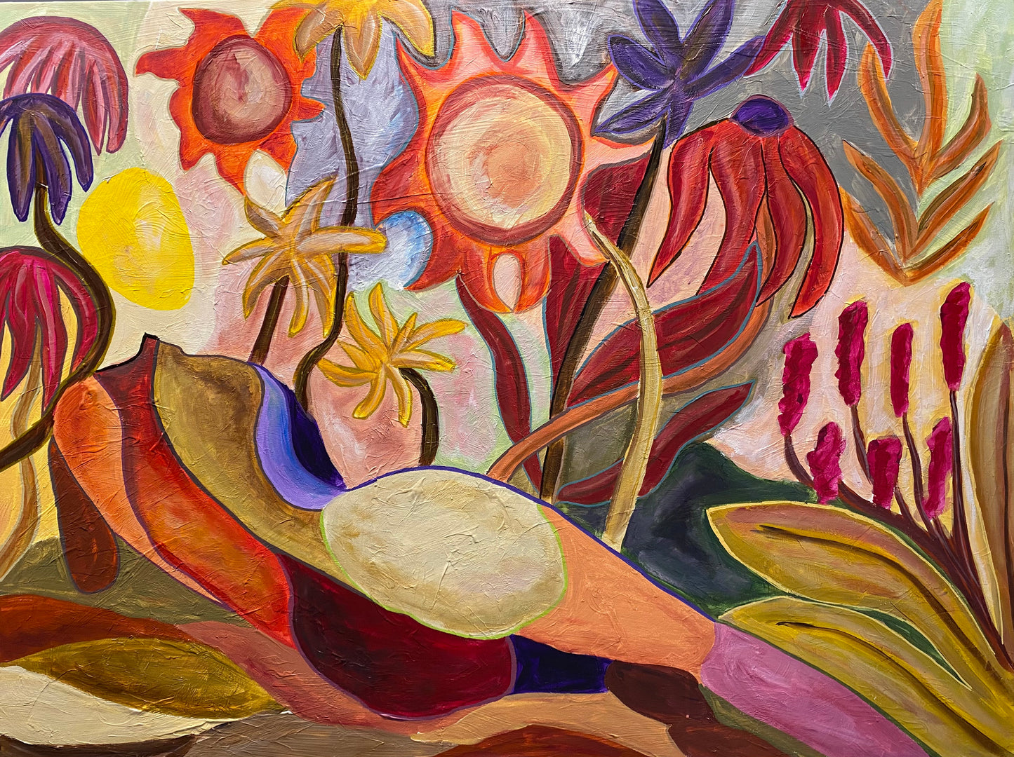 Wildflowers 36" x 48"