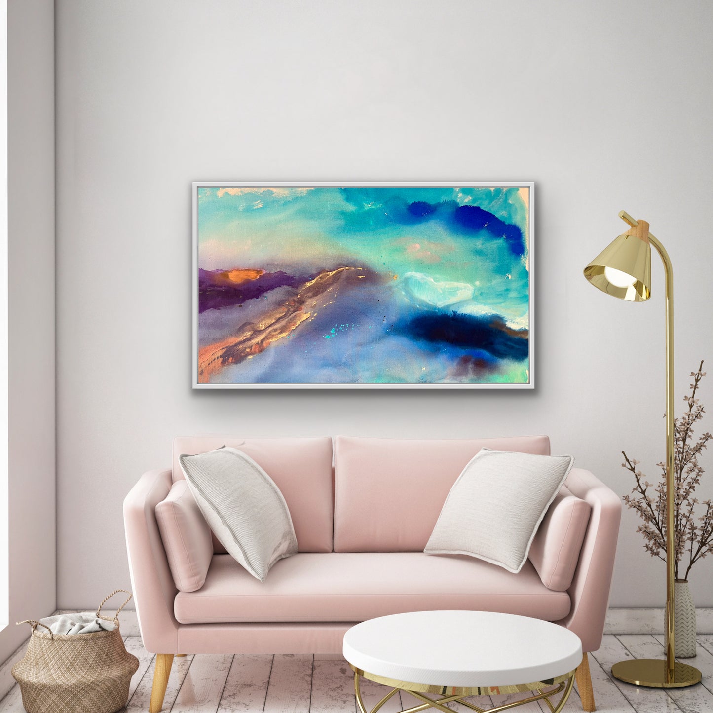 Ocean Current 3, 30" x 50"