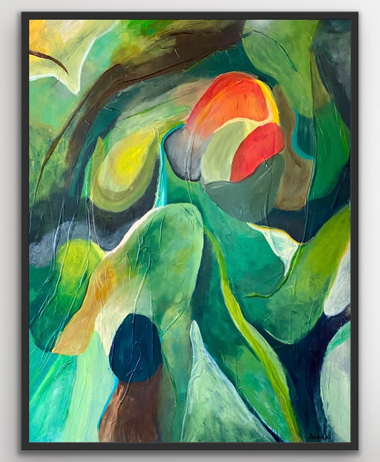 Wildfire 2, 60" x 48"