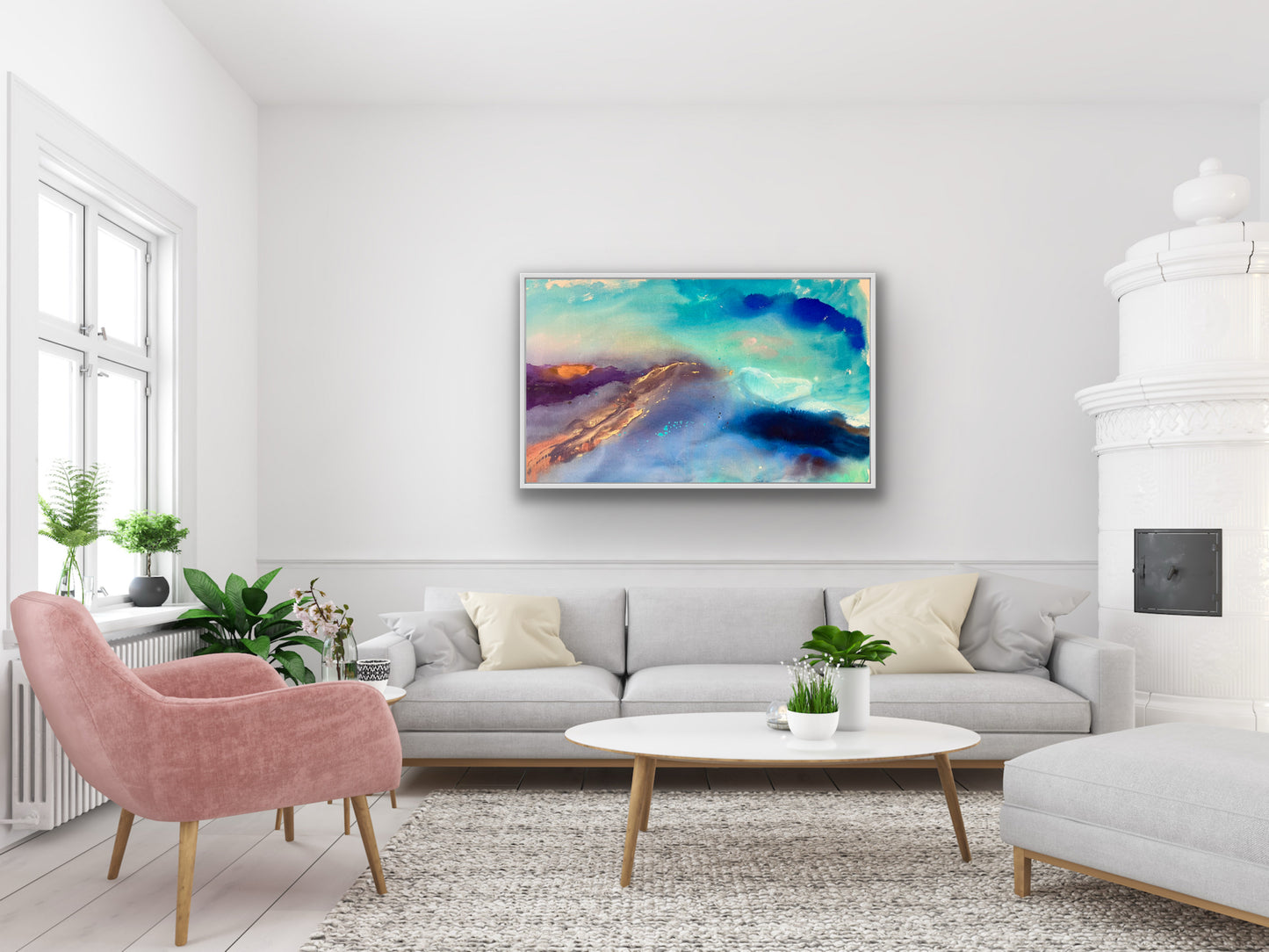 Ocean Current 3, 30" x 50"
