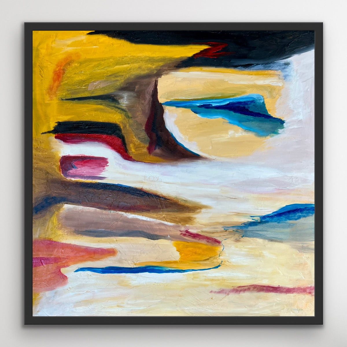 Desert River, 36" x 36"