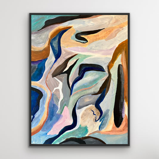 Shallow Waters, 40" x 30"