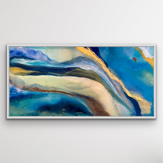 Ocean Currents 8, 26" x 53"